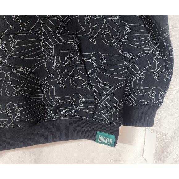 Wicked '' Defy gravity'' hoodie girls medium - Picture 6 of 7